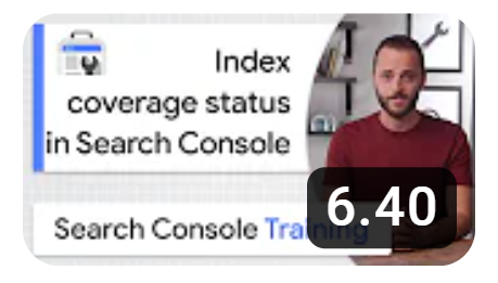 Part 17 Status cakupan indeks di Search Console